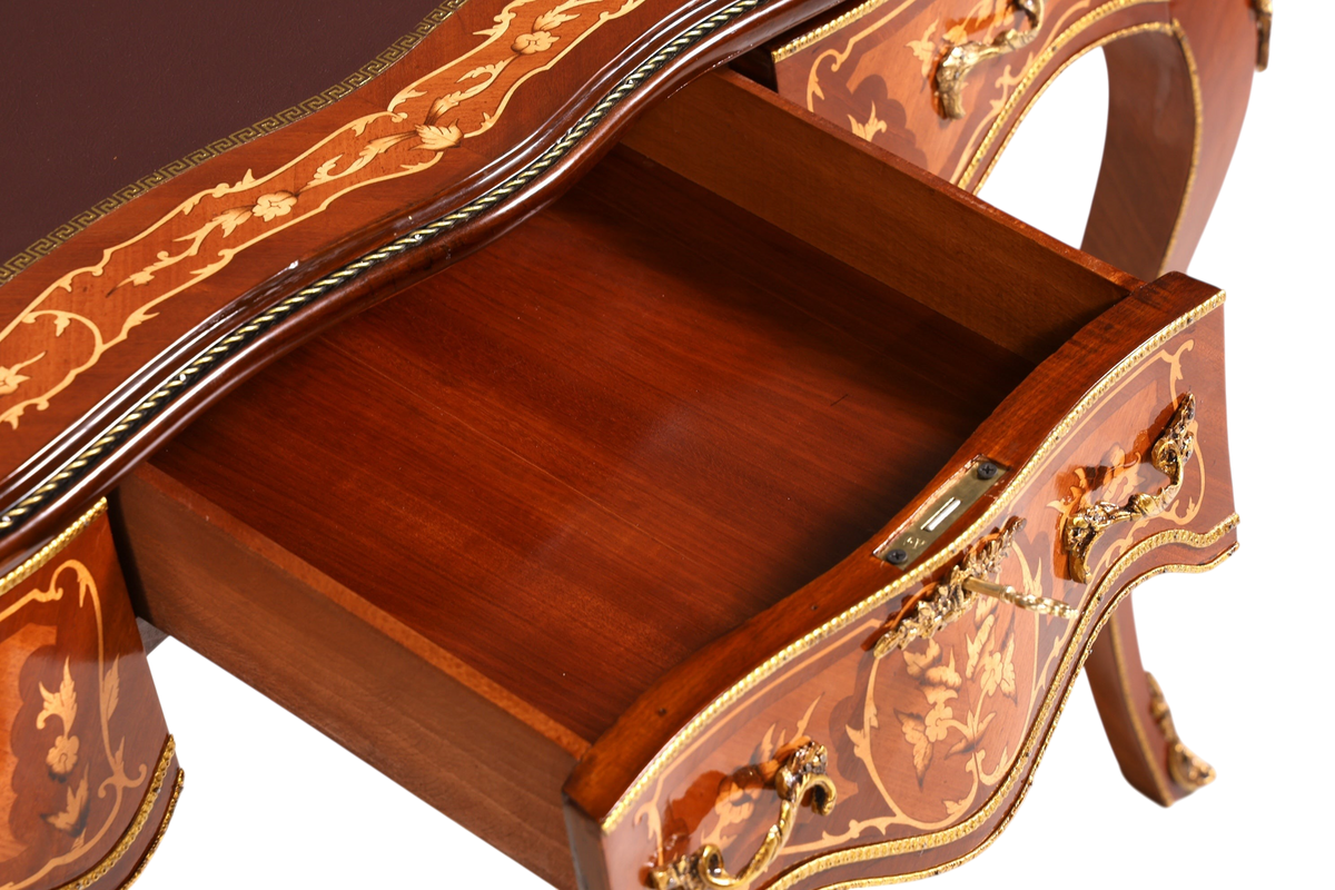 Traumhafter Louis XV Stil Schreibtisch French Desk Antik Stil Bürotisch