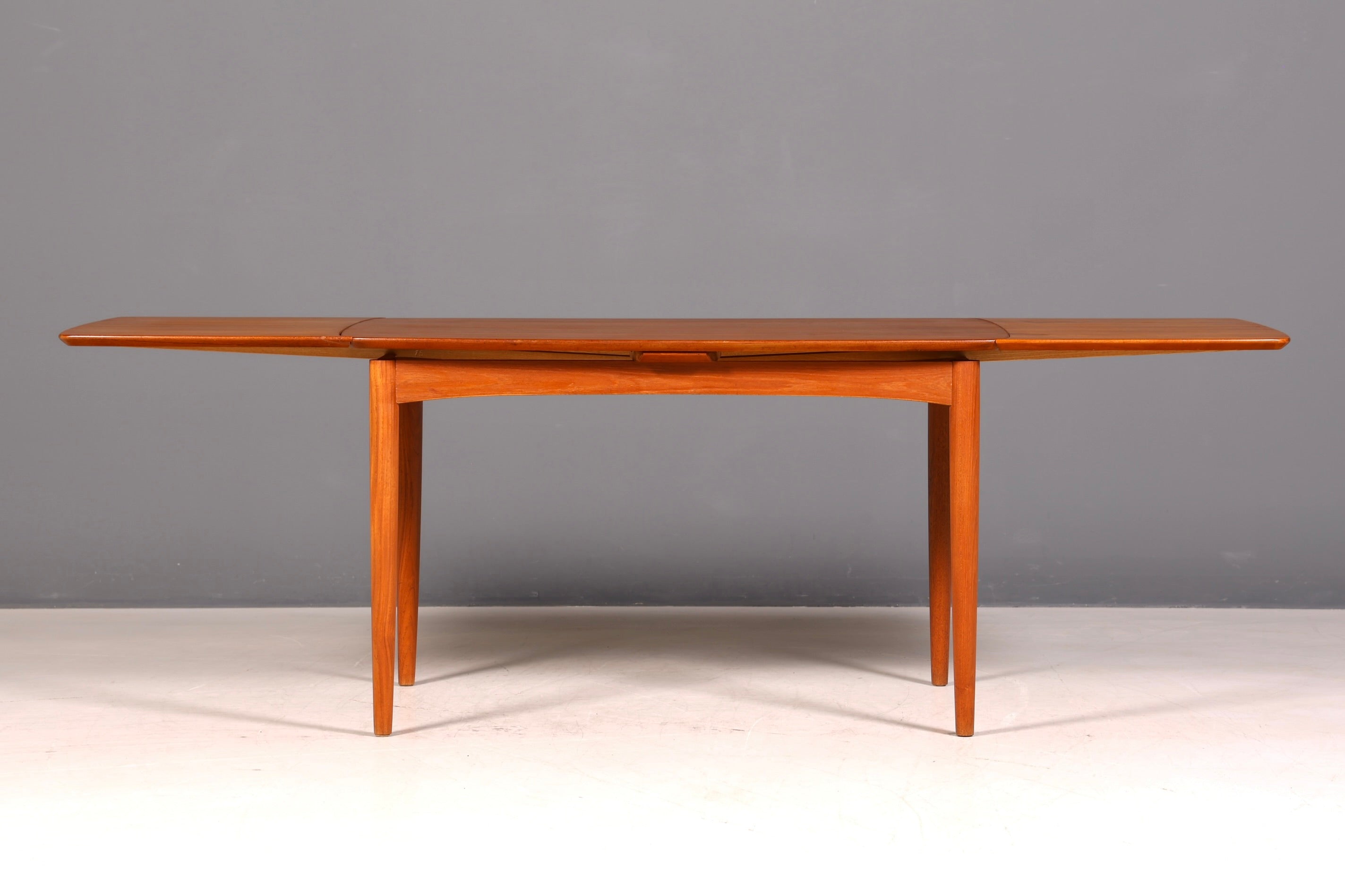 Traumhafter Mid Century Esstisch ausziehbarer Danish Design echt Holz Küchentisch Esszimmer Tisch