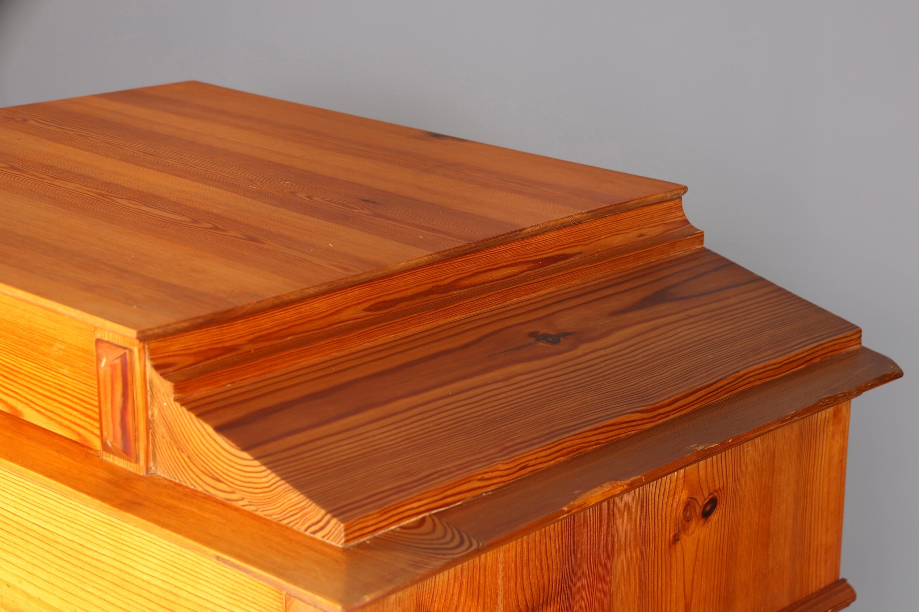 Wunderschöne Gründerzeit Kommode Antik Weichholz Jugendstil Vertiko Chiffoniere Schubladenkommode