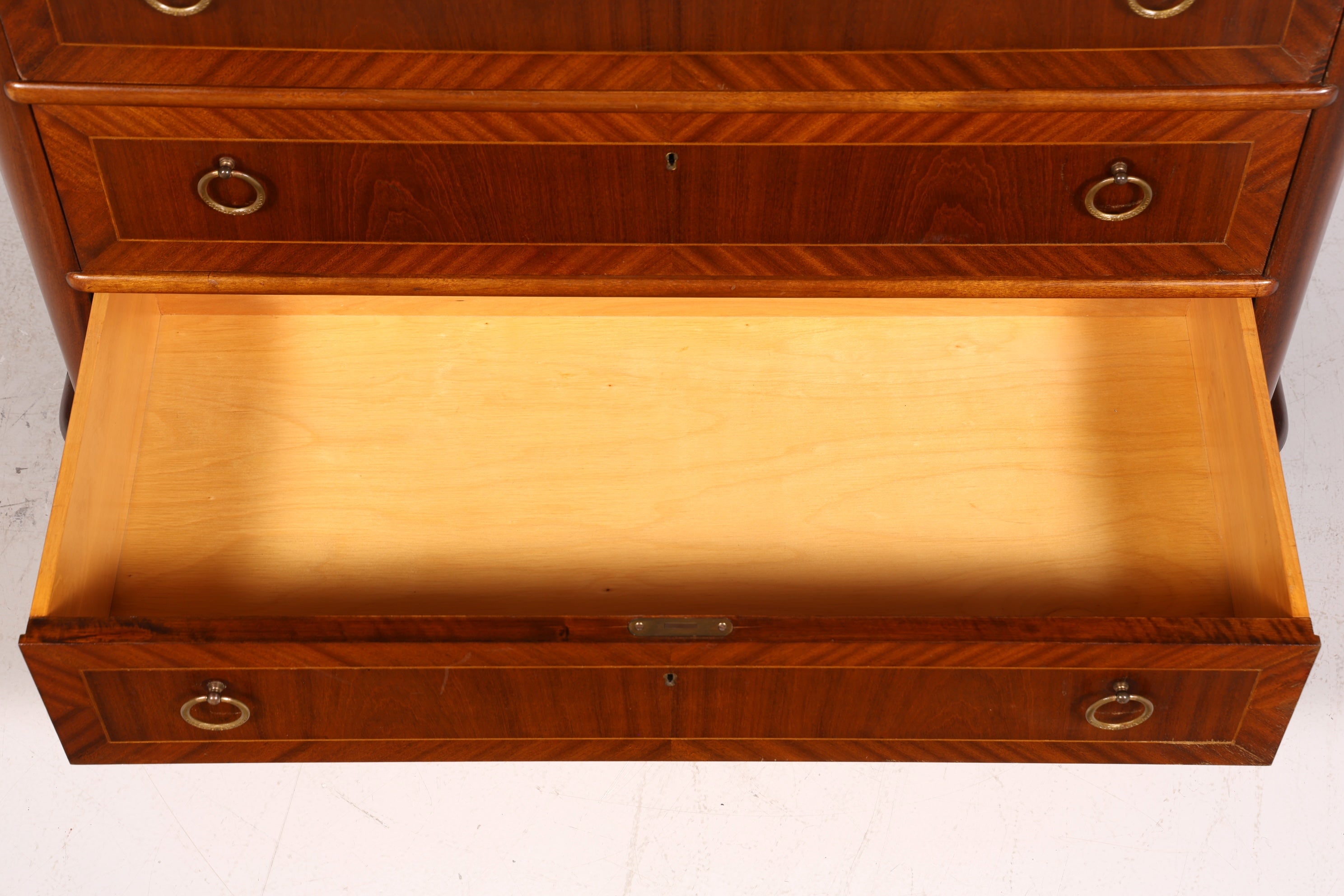 Wunderschöner Sekretär im Antik Stil Büro Kommode Art Deco Stil 50s Vertiko Schreibkommode Kommode