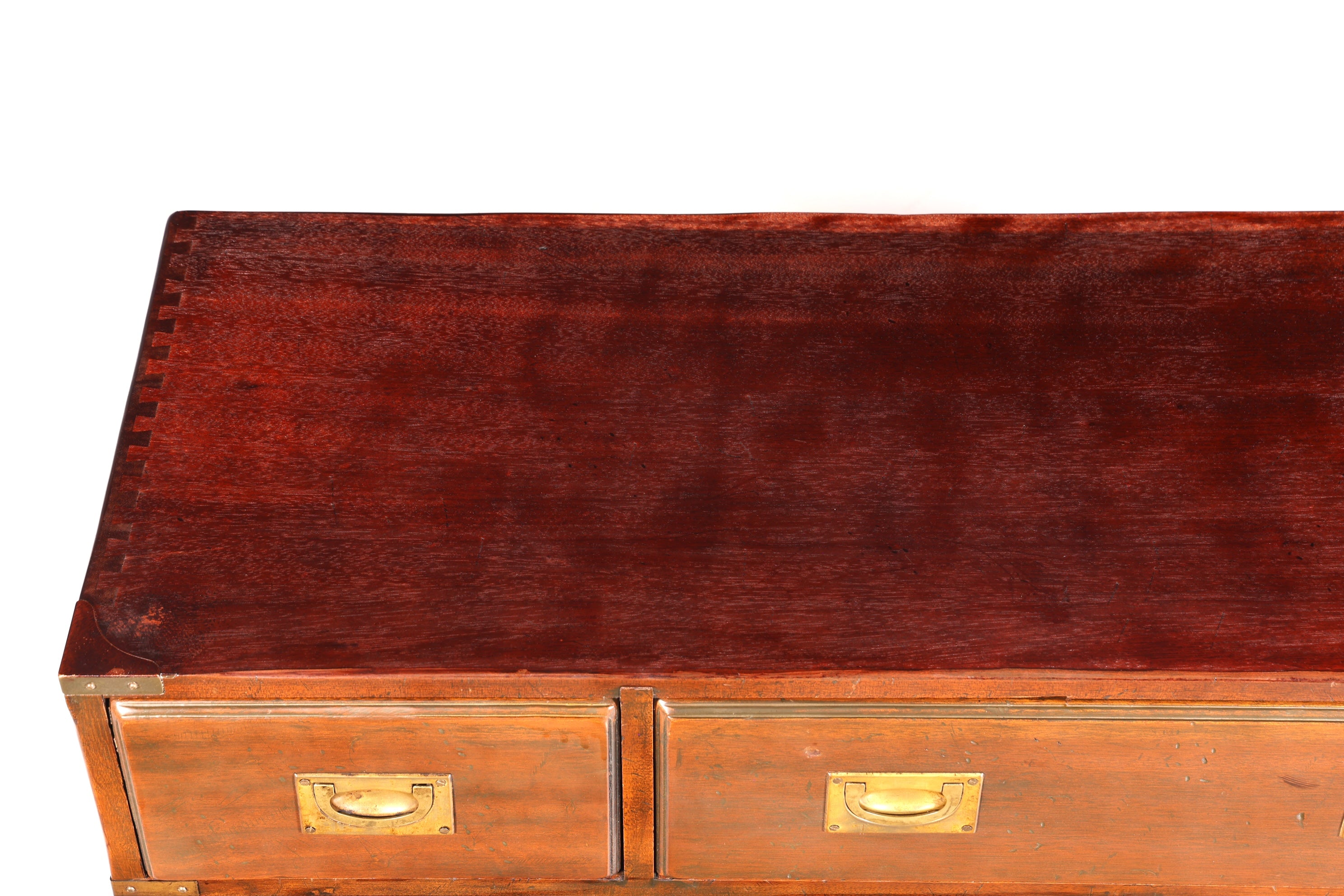 Traumhaftes Maritim Sideboard Englische Schiffs Kommode Englisch Antik Schrank Military Chest