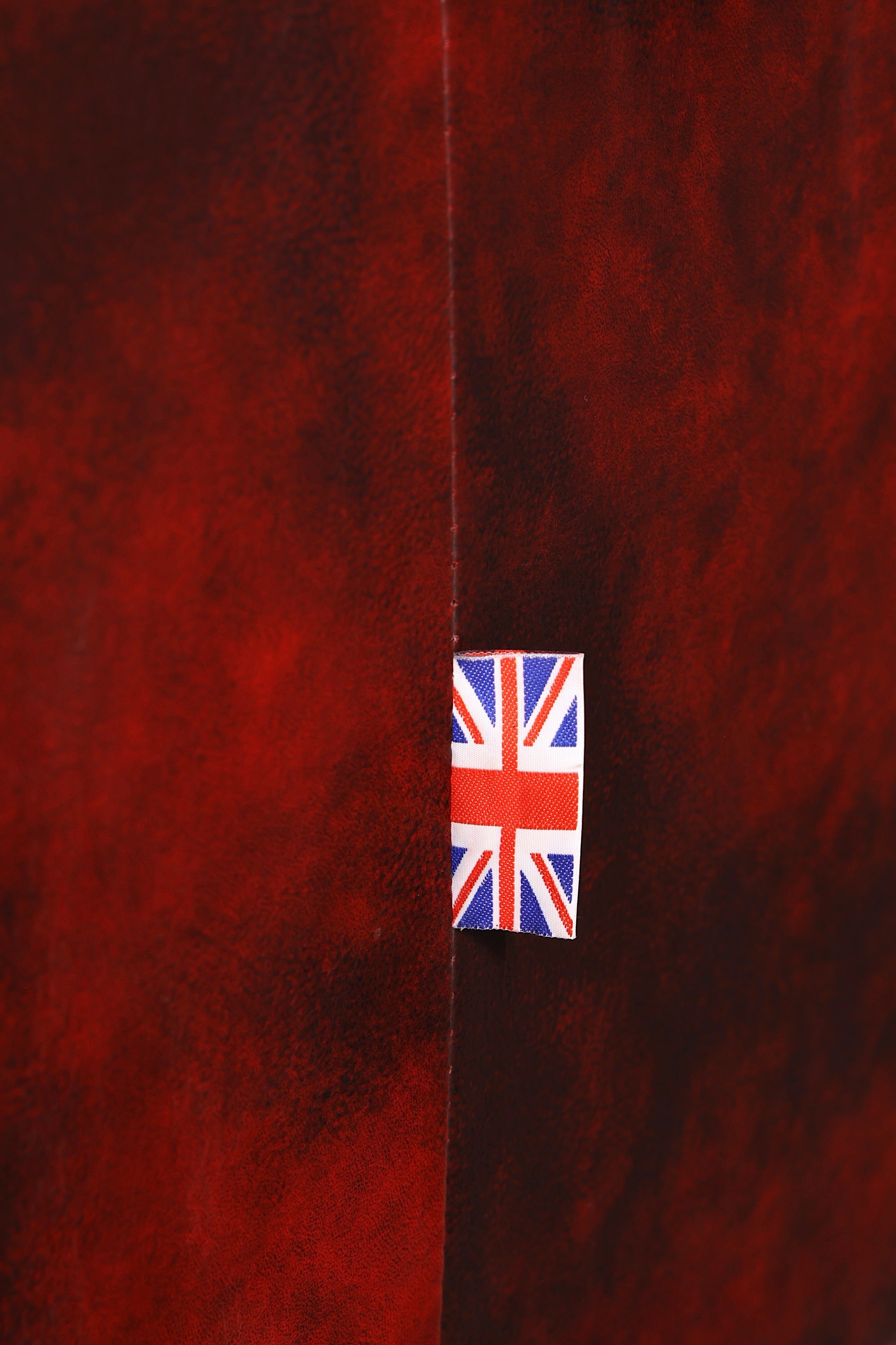 G074 Finish Wunderschönes Original Chesterfield 2er Sofa Englisch Oxblood Leder 2- Sitzer Couch