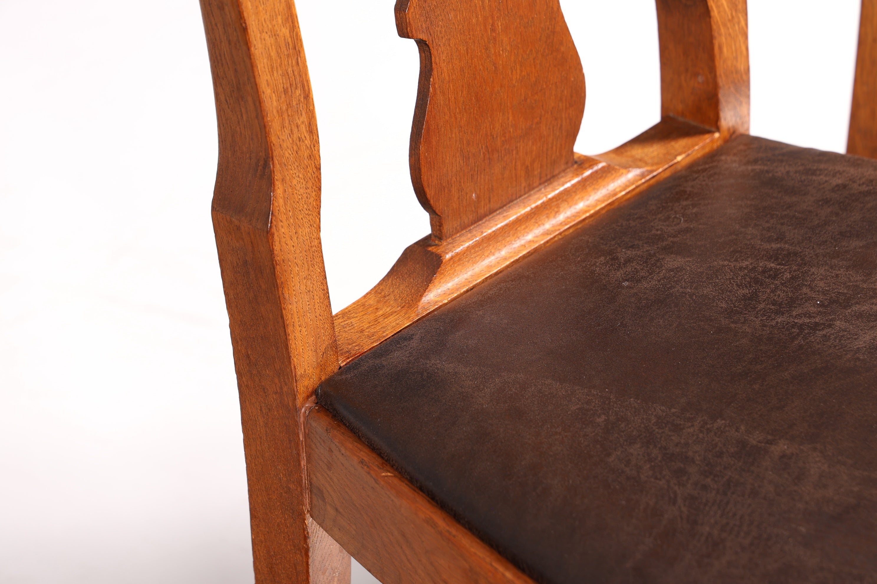 6x Wunderschöne Jugendstil Stühle um 1910 Antik Stuhl Set Chippendale Küchenstühle Esszimmer Stühle