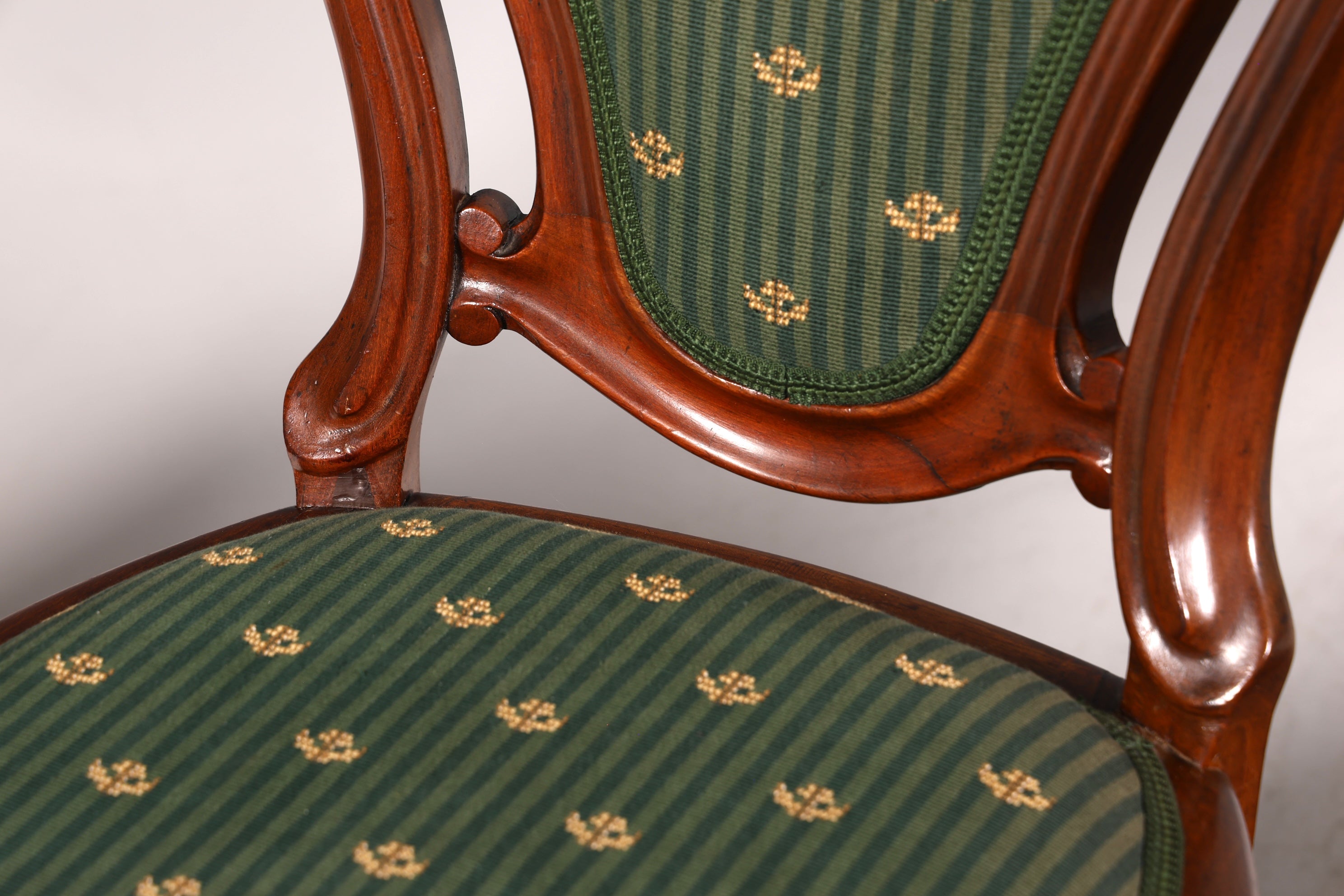 6x Traumhafte Louis Philippe Stühle um 1880 Biedermeier Stuhl Set Antik Esszimmer Stühle Küchenstuhlset