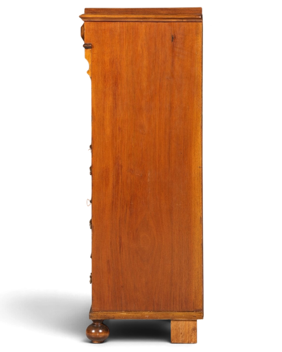 Stilvoller Gründerzeit Sekretär Vertiko Nussbaum Jugendstil Highboard Louis Philippe Kommode um 1880