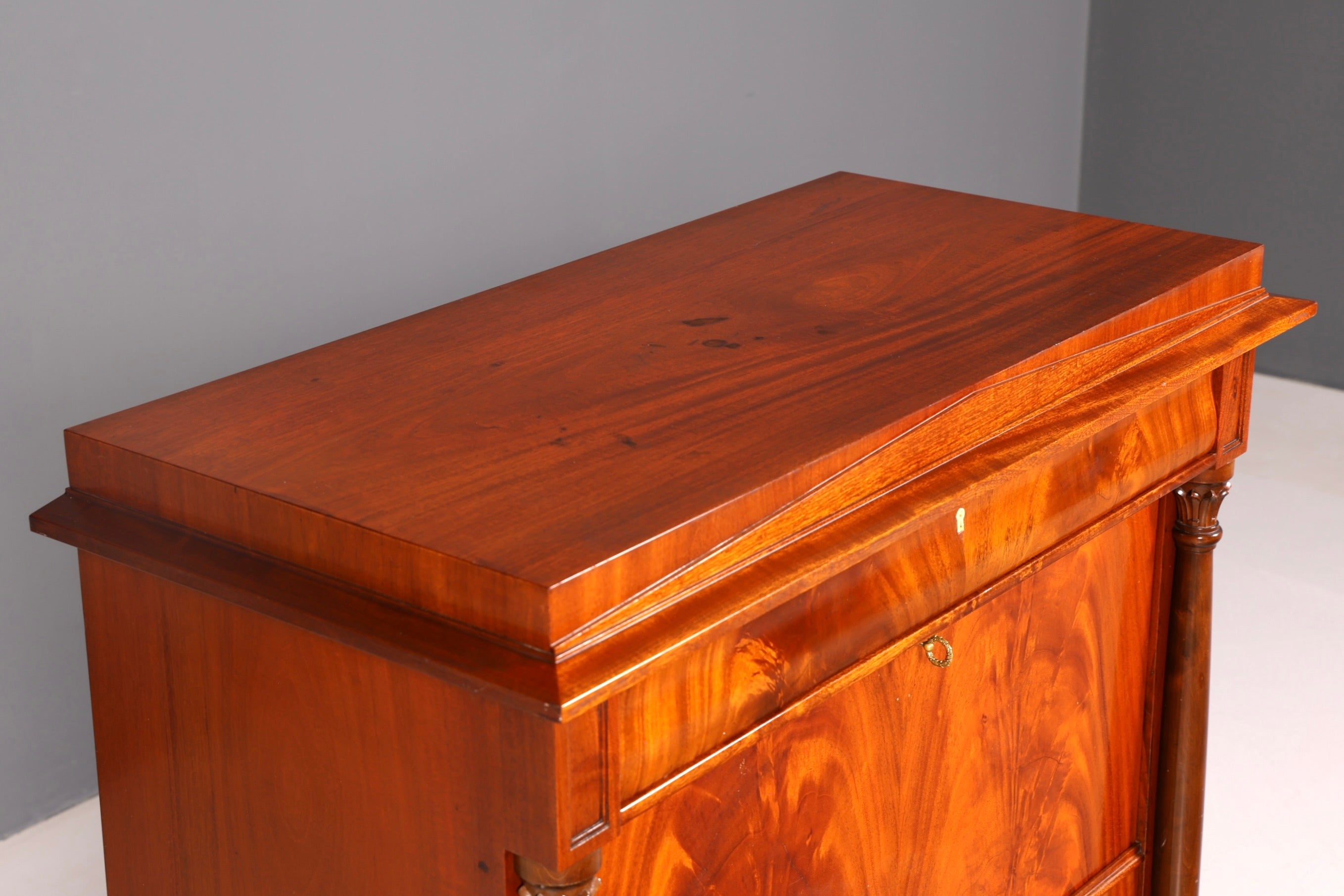 Wunderschöner Original Biedermeier Sekretär Englisch Kommode Antik Bürokommode