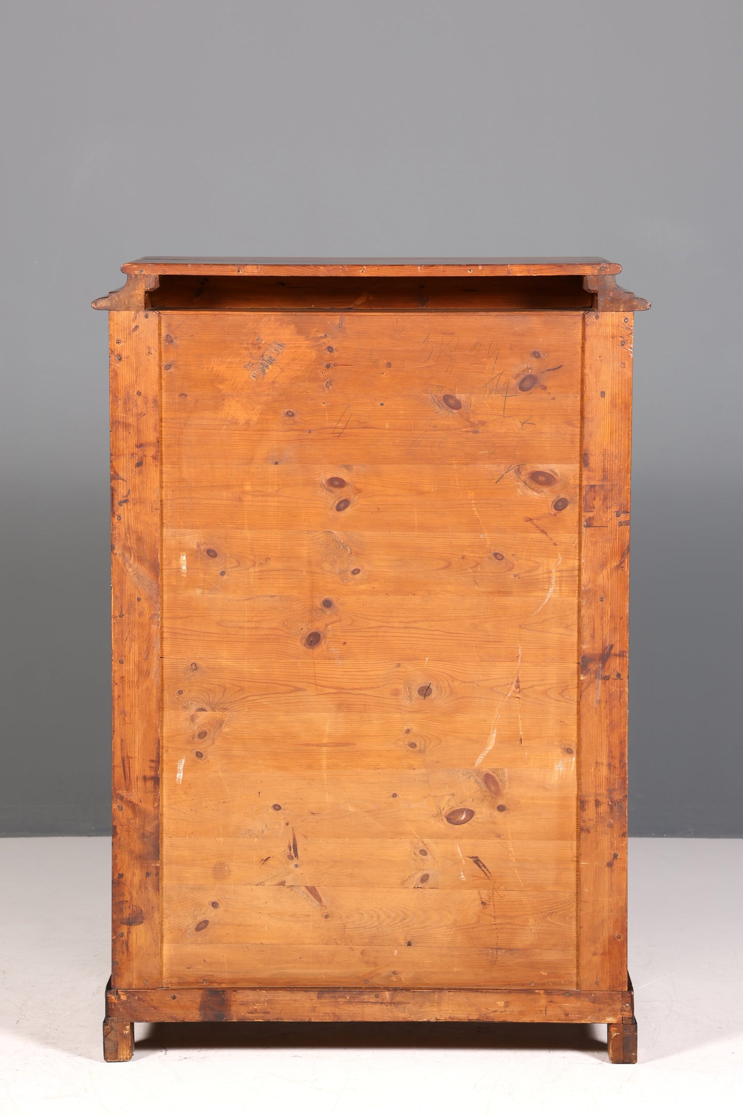 Wunderschöner Gründerzeit Sekretär Vertiko Highboard Louis Philippe Kommode um 1880