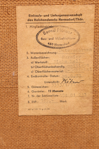 Wunderschöner Mid Century Schrank Vintage Kommode Retro Flur Kommode 60s 1 von 2