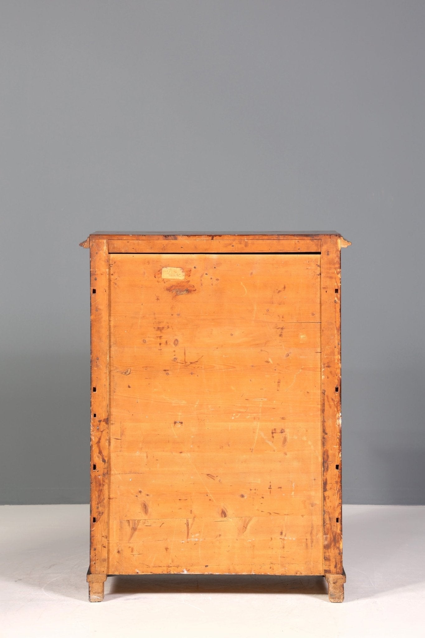 Wunderschöner Gründerzeit Sekretär Vertiko Nussbaum Highboard Louis Philippe Kommode Sekretär Schrank um 1880