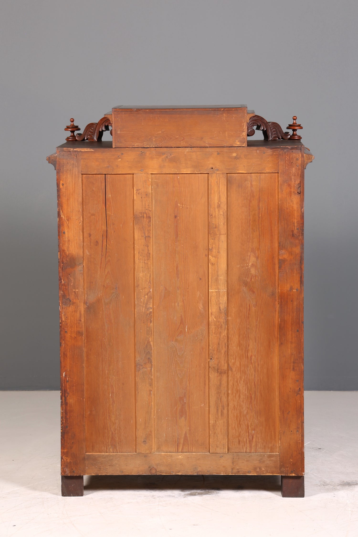 Edler Louis Philippe Sekretär Antik Biedermeier Vertiko Highboard Antik Schreibtisch Kommode