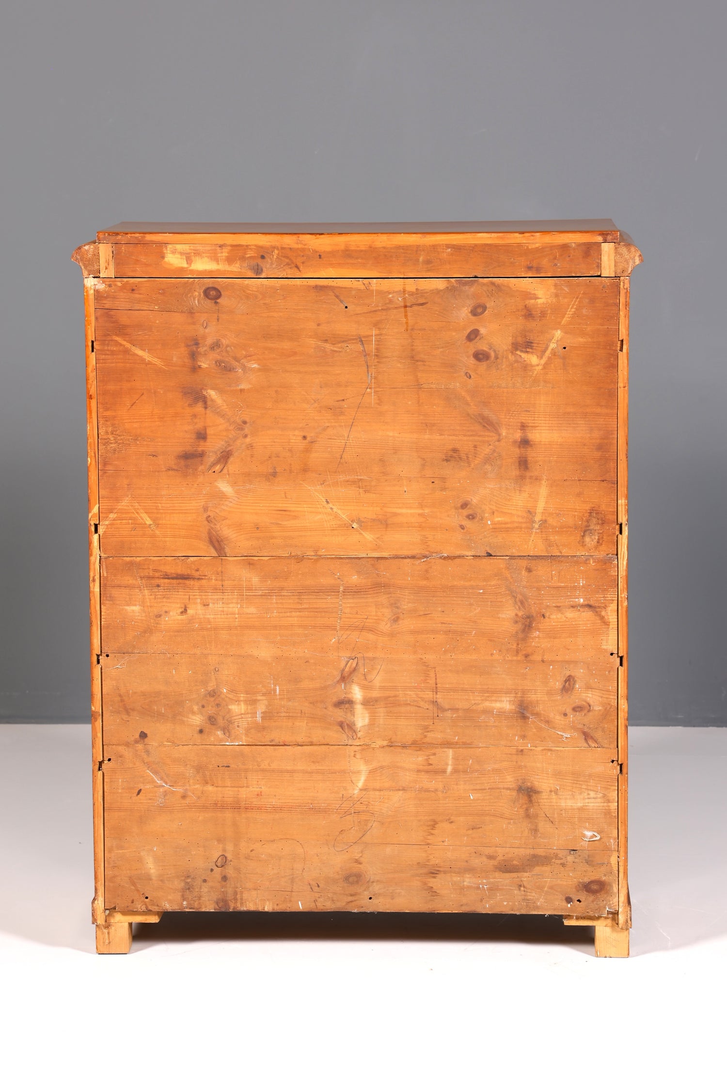 Beautiful Original Biedermeier Secretary around 1860 English Chest of Drawers Antique Office Chest of Drawers