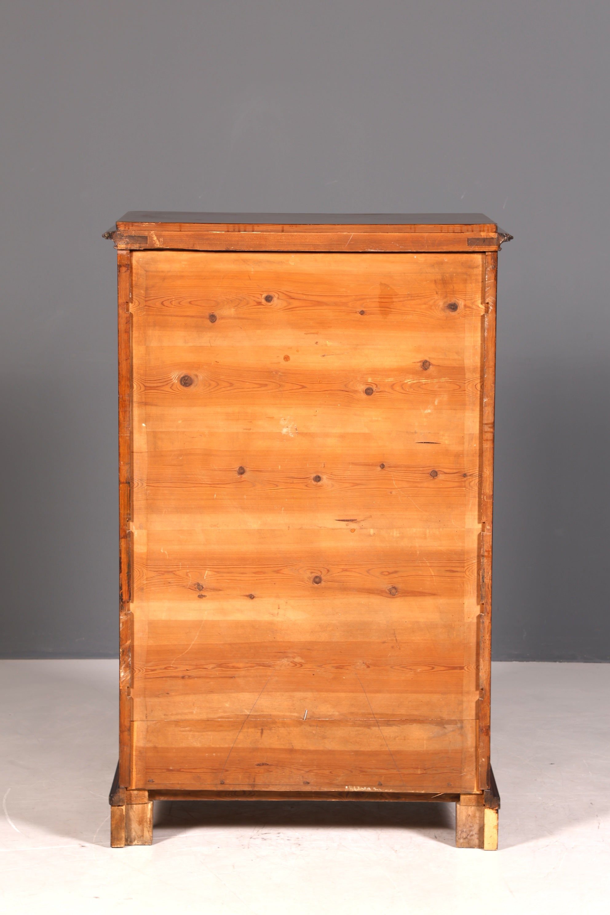 Stilvoller Louis Philippe Sekretär Vertiko Gründerzeit Kommode Chiffoniere Schubladenkommode