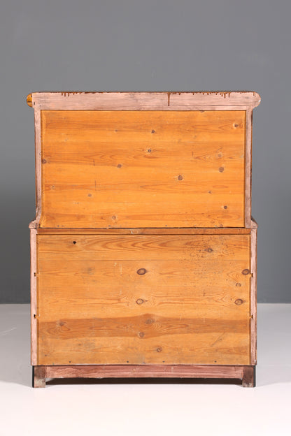 Wunderschöner Antik Sekretär echt Holz Schreibkommode Vertiko Schubladenkommode Schreibtisch