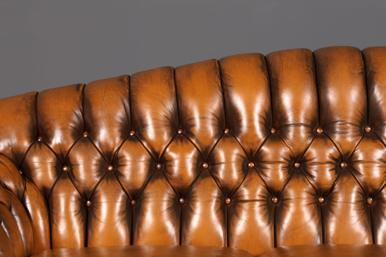 G151 Finish cm Wunderschönes Original Chesterfield Sofa 3- Sitzer echt Leder Oxblood Couch Englisch (Kopie)