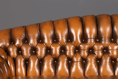 G151 Finish cm Wunderschönes Original Chesterfield Sofa 3- Sitzer echt Leder Oxblood Couch Englisch (Kopie)
