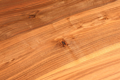 Wunderschöner Nussbaum Tisch 240cm-95cm Esszimmer Tisch Baumkanten Platte massiv Holz Küchentisch