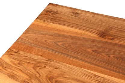 Wunderschöner Nussbaum Tisch 240cm-95cm Esszimmer Tisch Baumkanten Platte massiv Holz Küchentisch