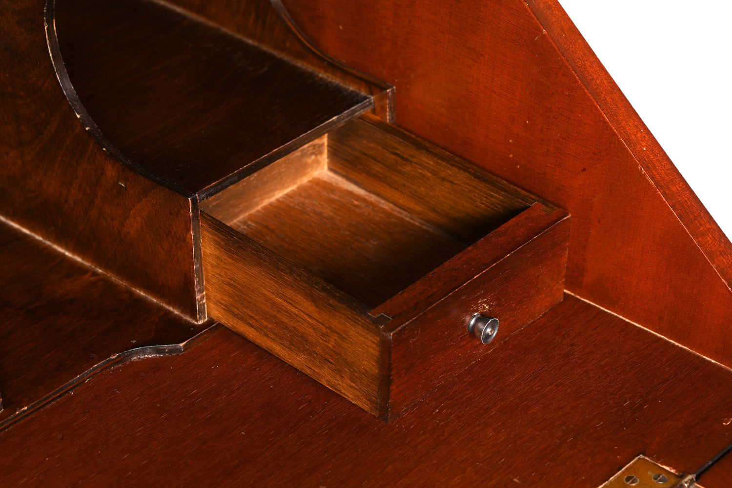 Wunderschöner Englischer Sekretär Schreibkommode Mahagoni Echt Holz Schreibtisch Kommode 60s UK Vintage