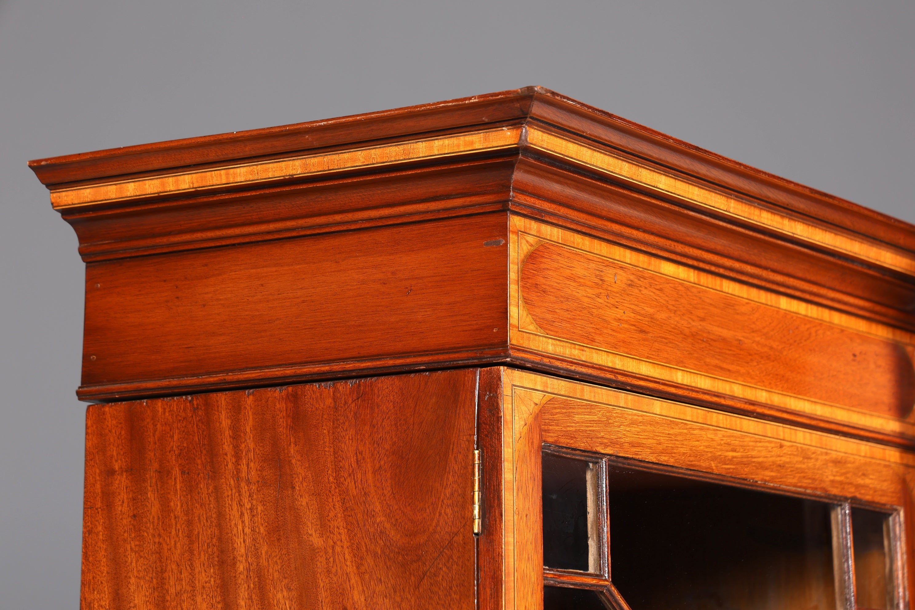 Wunderschöne Englische Vitrine Bibliothek Bücherschrank UK Buffet Schrank 60s Jahre