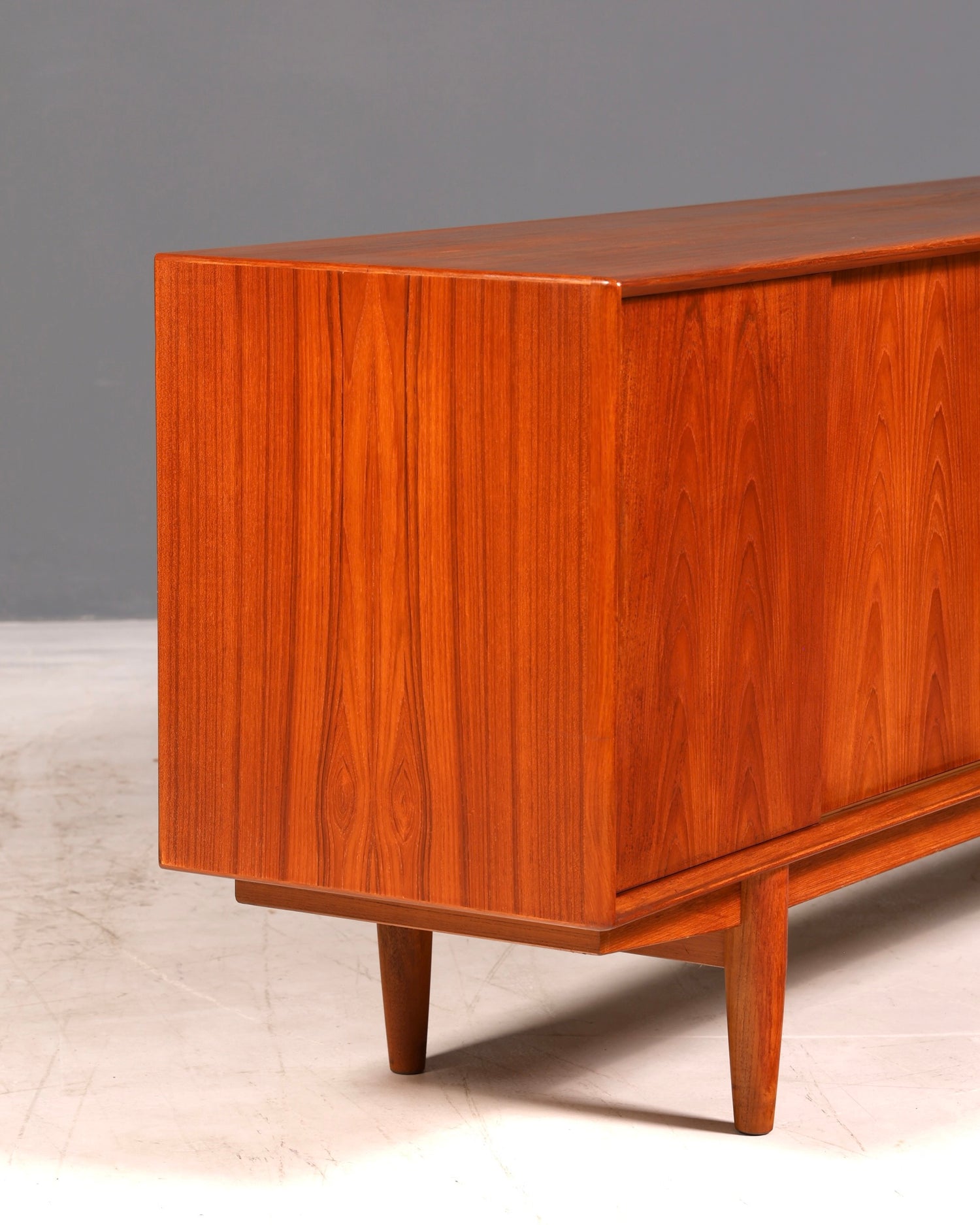 Beautiful Dyrlund mid-century teak sideboard, Danish design, vintage cabinet dresser