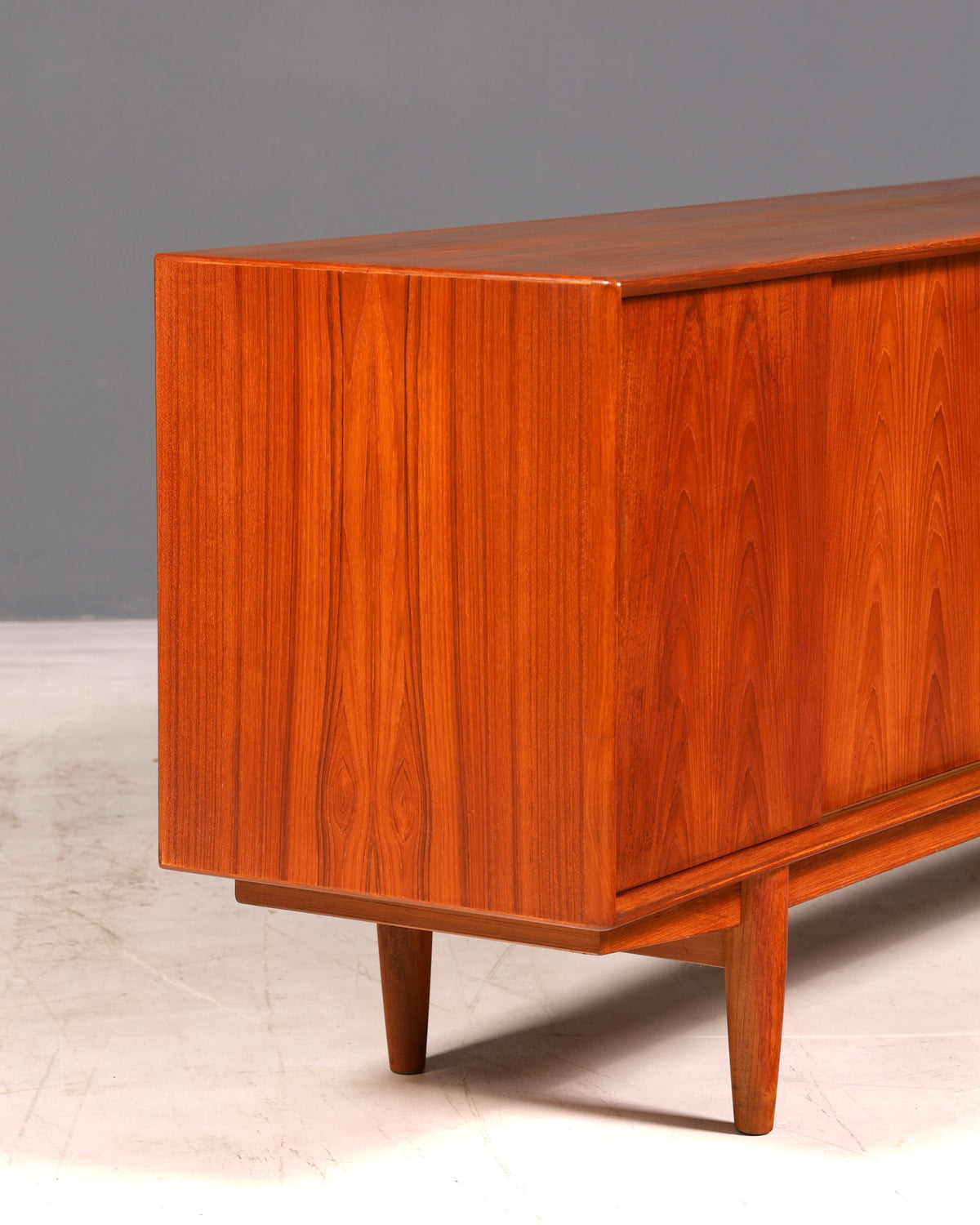Beautiful Dyrlund mid-century teak sideboard, Danish design, vintage cabinet dresser