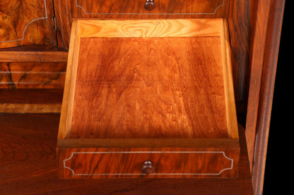 Wunderschöner Louis Philippe Sekretär um 1880 Gründerzeit Antik Schrank Chiffoniere