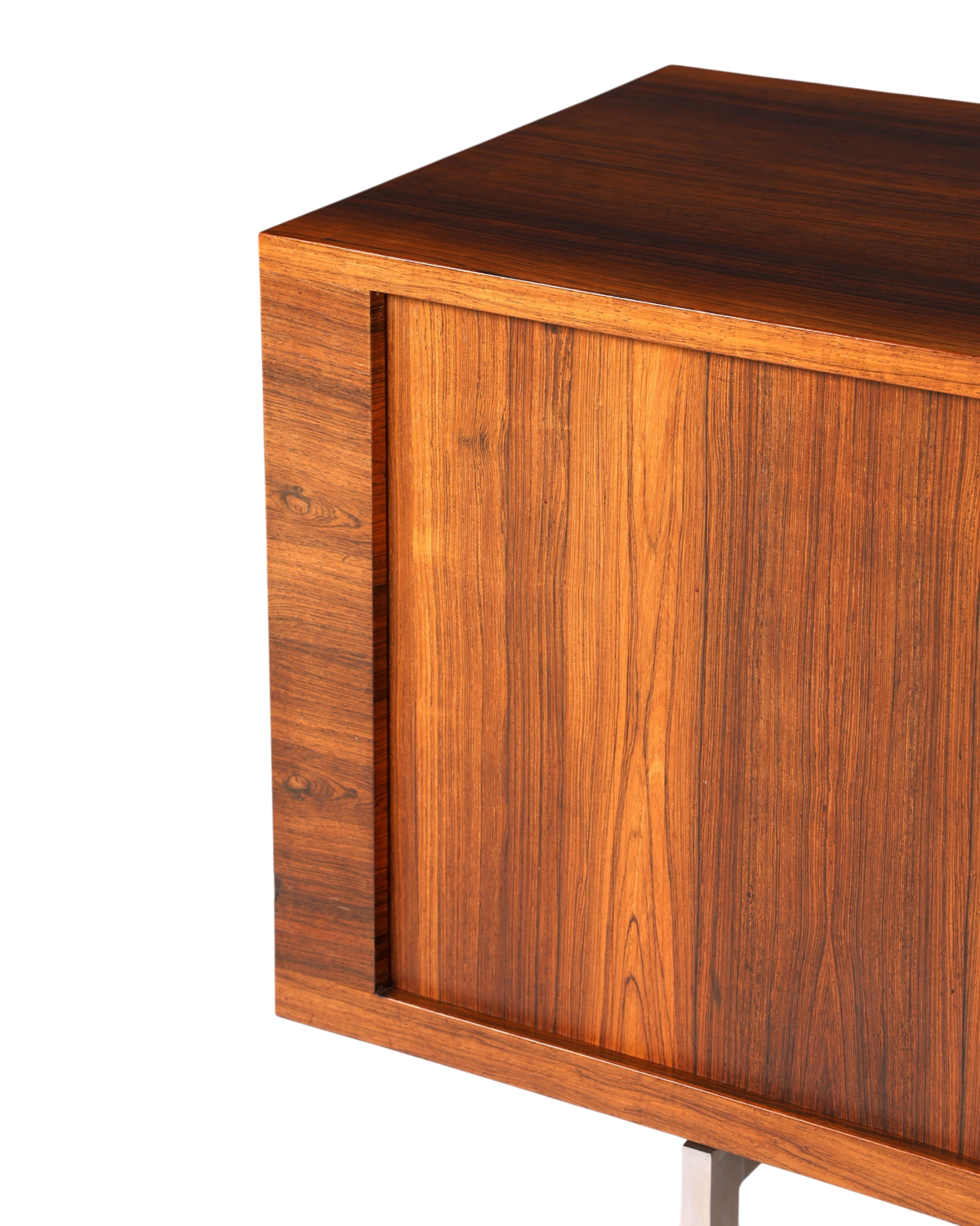 Beeindruckendes Original Hans J. Wegner für RY Møbler Modell RY 25 Sideboard Palisander Holz TV Kommode Vintage Schiebetür Schrank 1 von 2