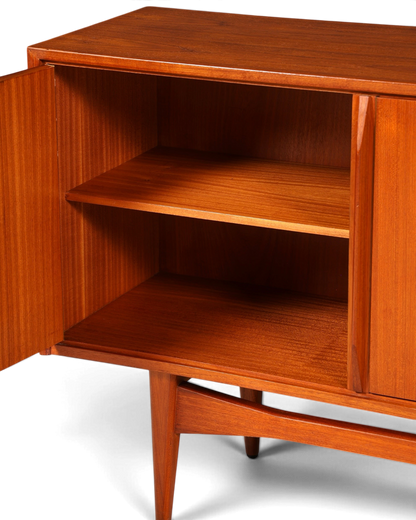 Beeindruckendes Original Heinrich Althoff Sideboard Teak Holz TV Kommode Vintage Schrank 60s