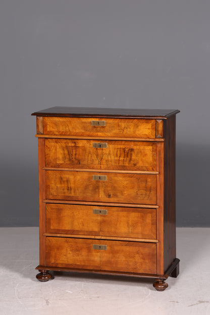 Wunderschöne Gründerzeit Kommode Jugendstil Vertiko Schubladenkommode Antik Wäschekommode Schrank Vintage