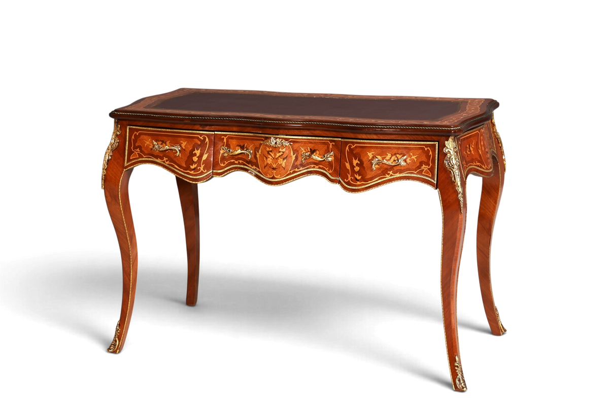 Traumhafter Louis XV Stil Schreibtisch French Desk Antik Stil Bürotisch