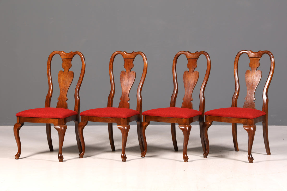 4x Wunderschöne Original Drexel Heritage Stühle Amerikanisch USA Stuhlset Küchenstühle Esszimmer Stühle