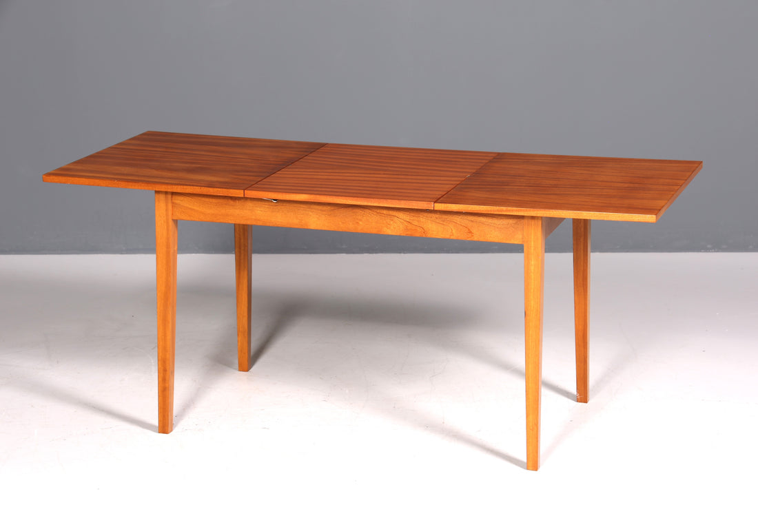 Original Hellerau Mid Century Küchentisch Vintage Tisch ausziehbar Esszimmer Tisch VEB