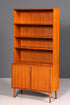 G436 Finish Wunderschöne Mid Century Vitrine Vintage Schrank Regal Retro Bücherregal Buchablage 60s (Kopie)
