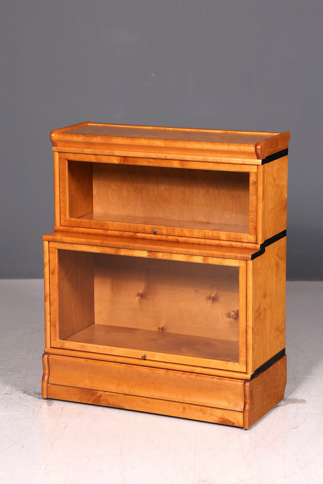 Elegant Globe Wernicke-style bookcase, Boknäs modular display cabinet, shelving unit, cabinet, library book storage