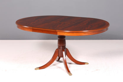 Wunderschöner Runder Englischer Esstisch ausziehbar Mahagoni Antik Stil Küchentisch Esszimmertisch Vintage Holz