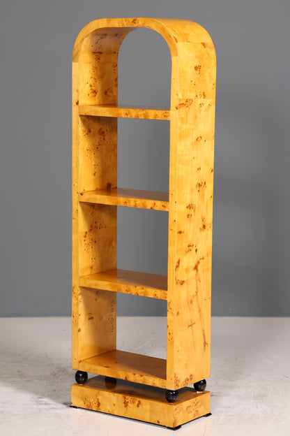 Wunderschönes Art Deco Design Bücherregal Birke Kult Regal Bookshelf