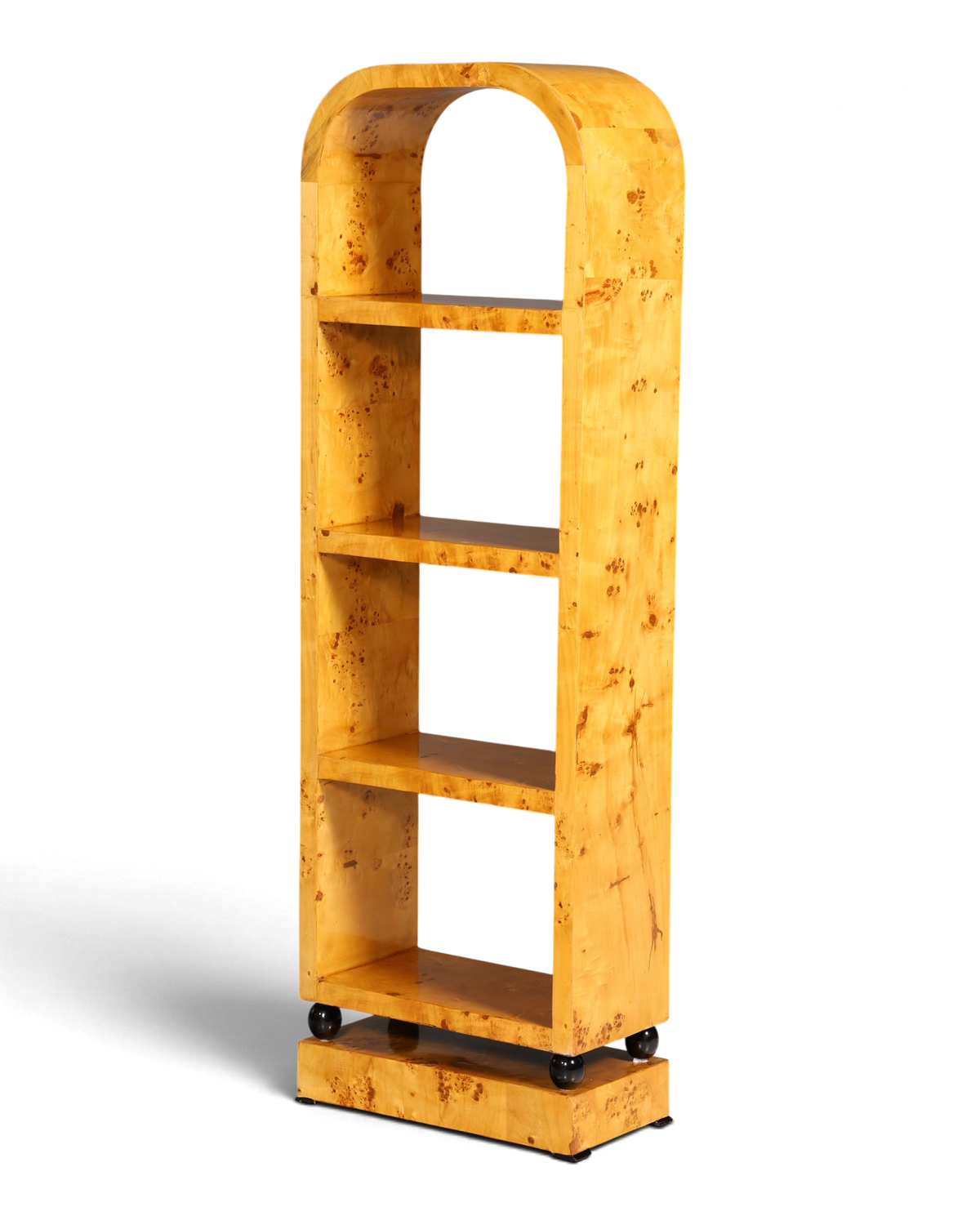 Wunderschönes Art Deco Design Bücherregal Birke Kult Regal Bookshelf