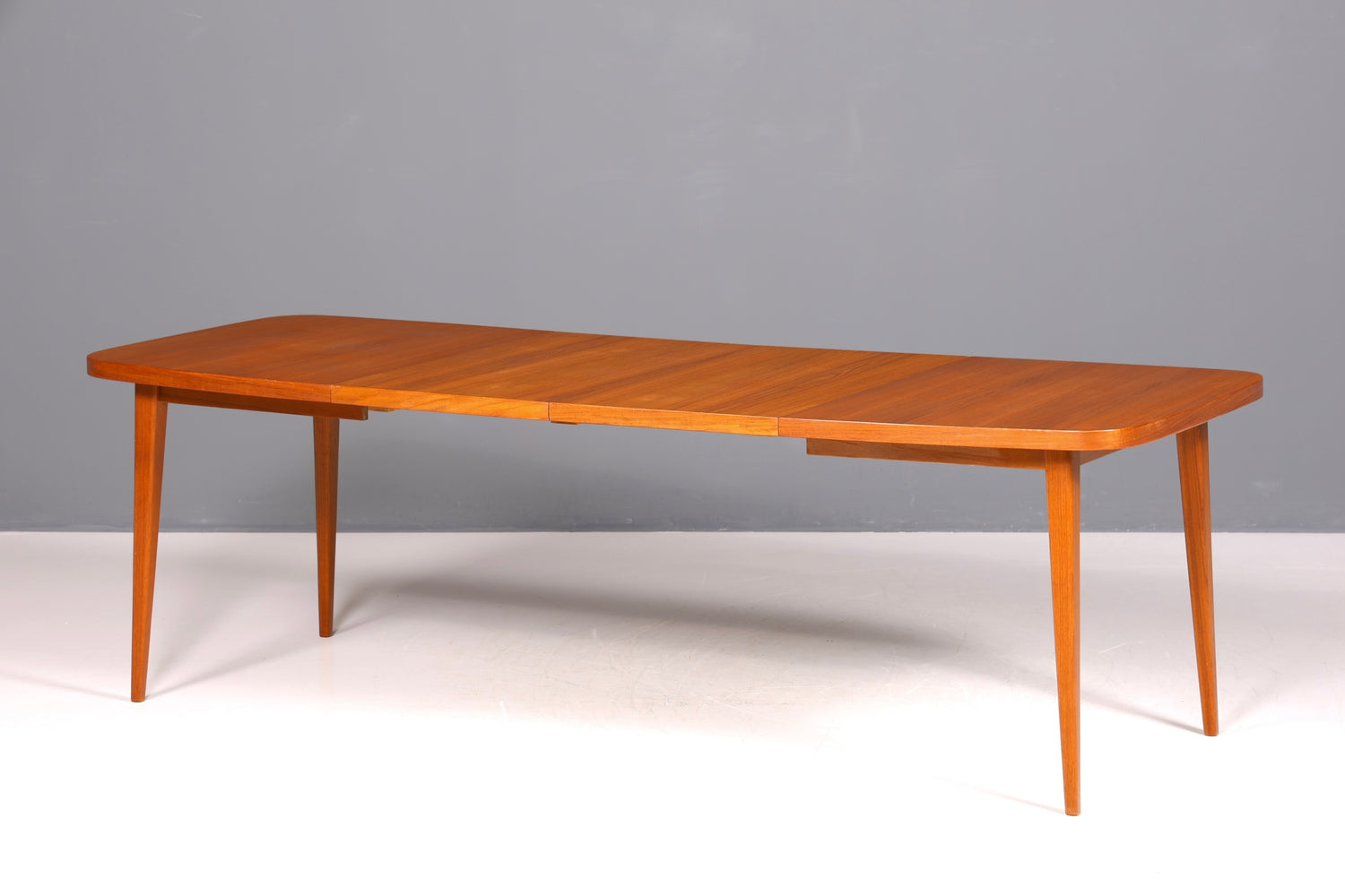 Traumhafter Mid Century Esstisch ausziehbarer Danish Design Teak Holz Küchentisch Vintage Esszimmer Tisch