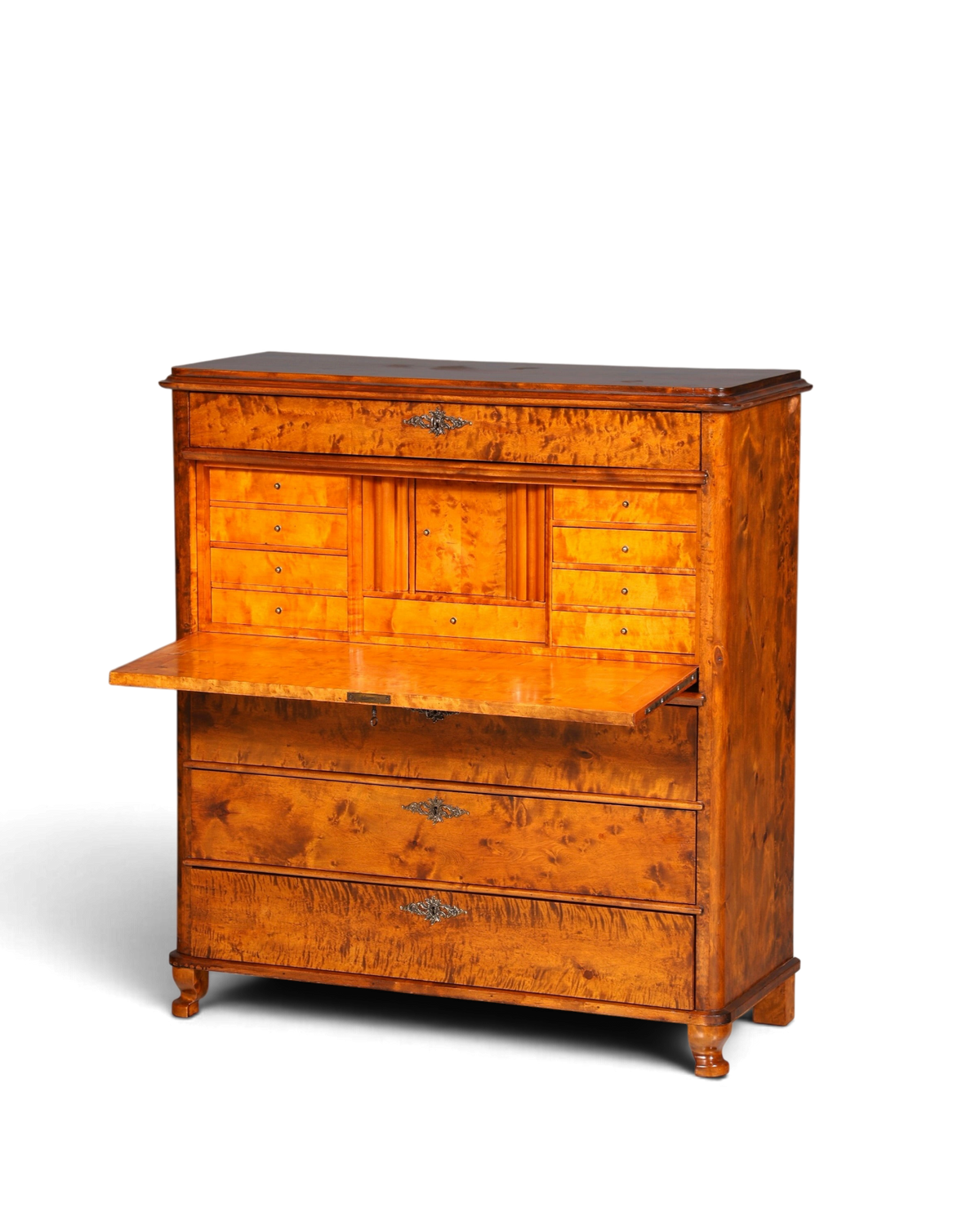 Biedermeier Sekretär Vertiko Louis Philippe Kommode Schubladenkommode – Hauptstadt Möblerei Berlin