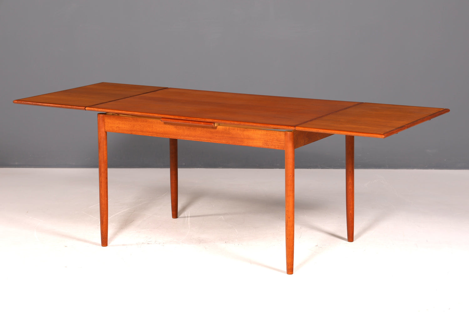 G343 Finish Traumhafter Mid Century Esstisch ausziehbarer Danish Design Teak Holz Küchentisch Esszimmer Tisch (Kopie)