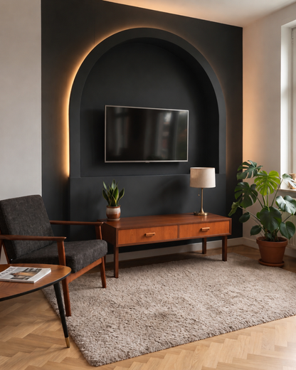 Wunderschöne Mid Century Kommode TV Lowboard Sideboard Vintage Flurkommode Retro 60er Schrank Holz Skandinavisch