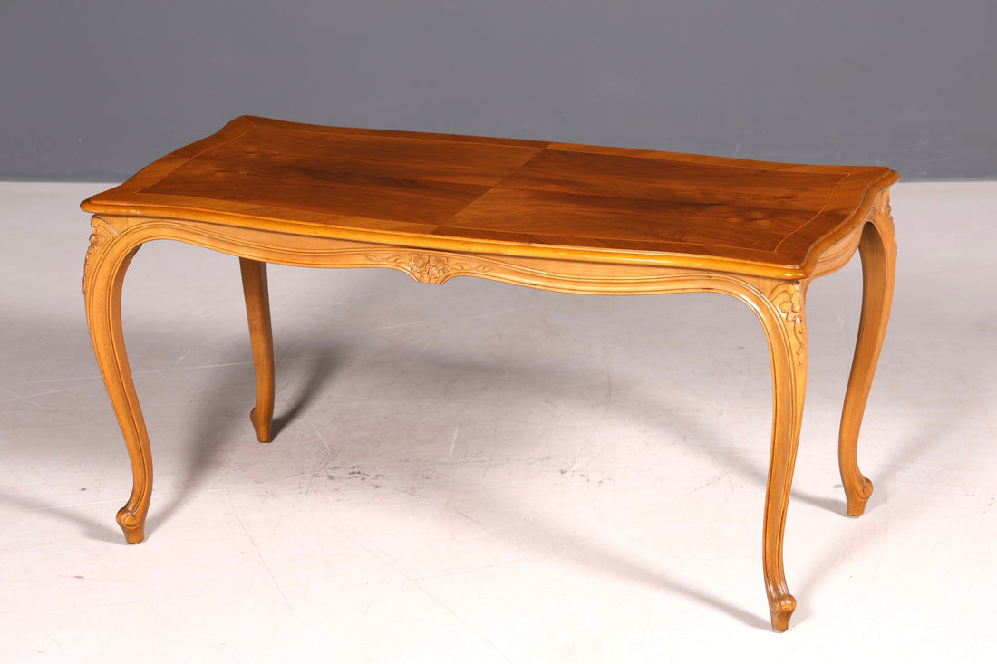 Wunderschöner Chippendale Couchtisch echt Holz Barock Stil Wohnzimmer Tisch
