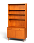 Wunderschönes Mid Century Regal Danish Design Teak Holz Schrank Retro Bücherregal Kommode 1 von 2