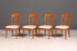 G625 Finish SELVA 4x Edle Englische Stühle Englisch Dining Chairs Antik 60er Jahre Küchenstühle Stuhlset (Kopie)