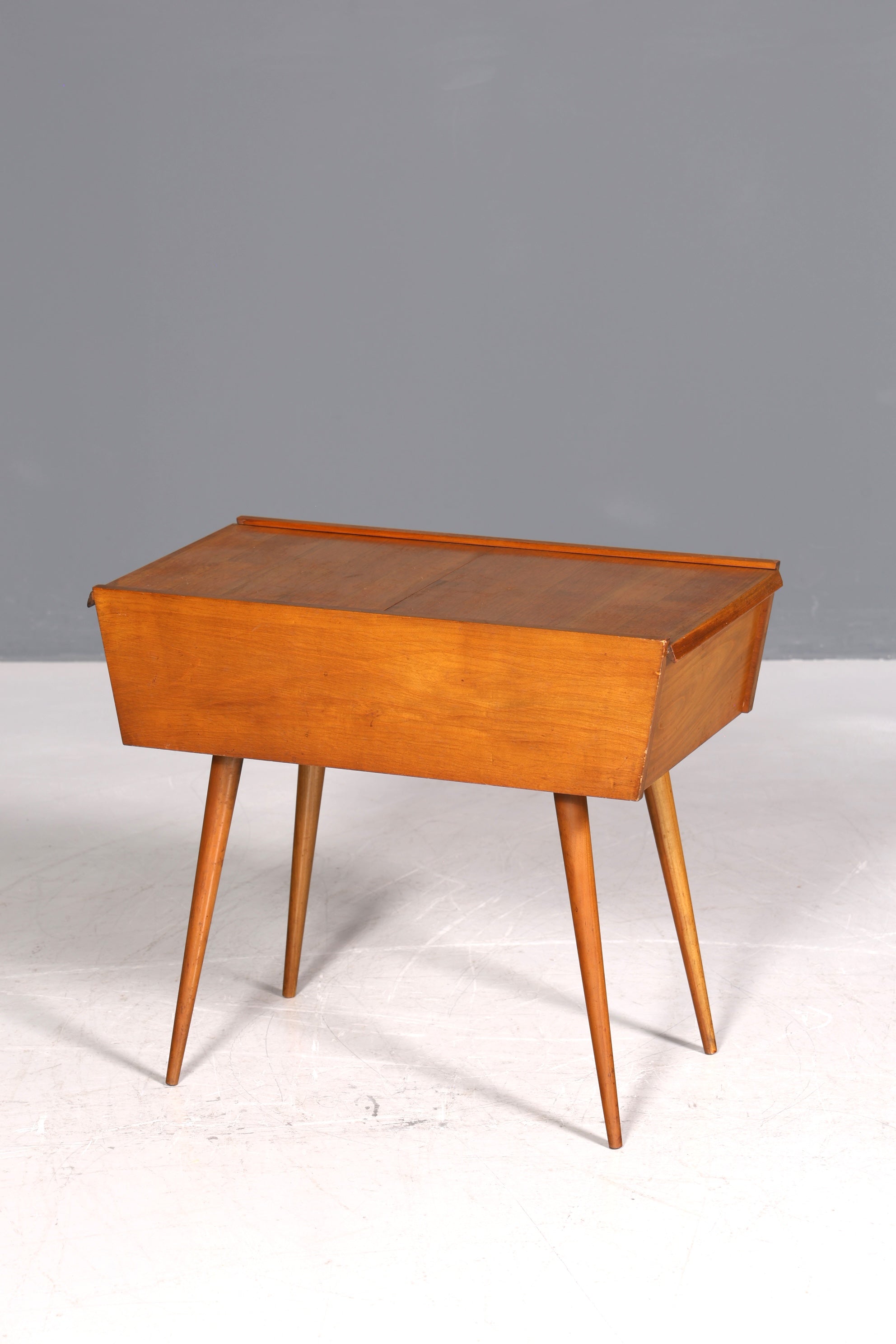 Wunderschöner Mid Century Beistelltisch Retro Nähkasten Vintage Kommode 60er Jahre Nähtisch