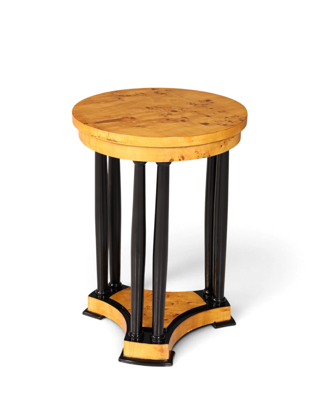 Stilvoller Art Deco Stil Tisch Luxus Couchtisch Biedermeier Ablagetisch Birke Wohnzimmer Tisch
