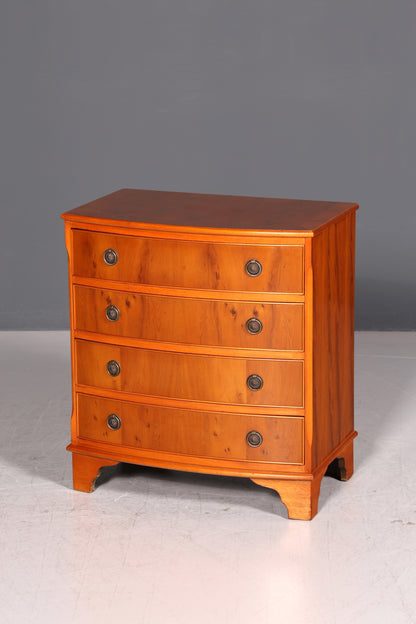 Traumhafte Englische Kommode Eibe Echt Holz Schrank 60er Jahre Sideboard Anrichte Vintage