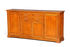 Hauptstadt Möblerei Selva Villa Borghese Sideboard aus massivem Holz im antiken italienischen Stil mit Schubladen
