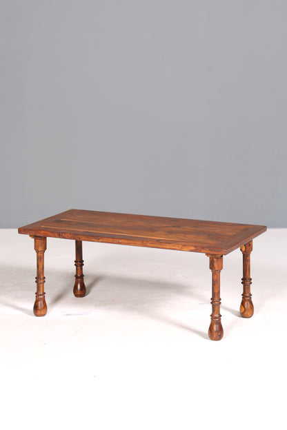 Wunderschöner Sheesham Couchtisch Kolonial Stil Holz Tisch Ablagetisch