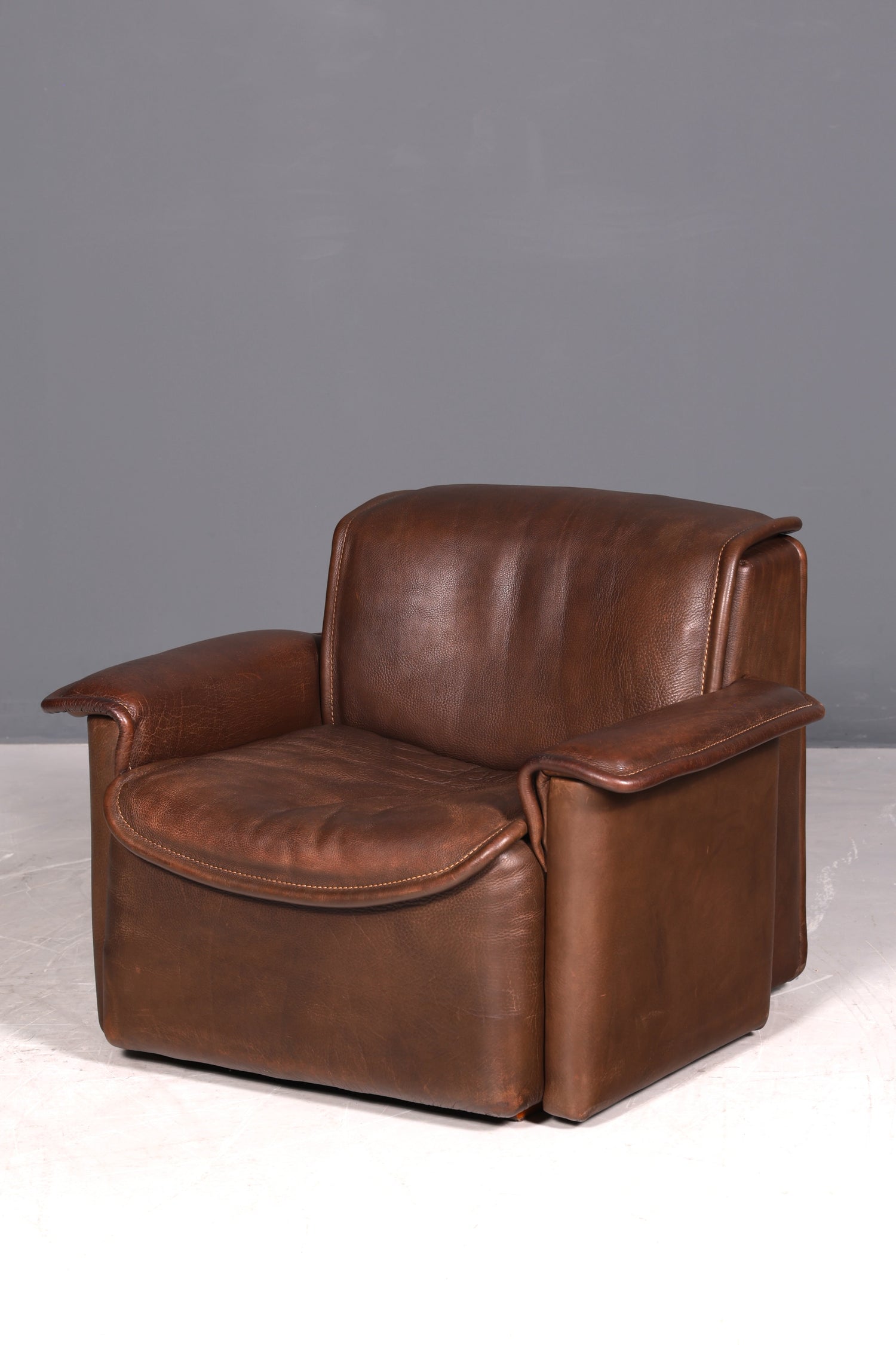 !Wunderschöner De Sede Designer Sessel Modell DS-12 echt Leder Sessel Relax Armlehnsessel Lounge Sessel